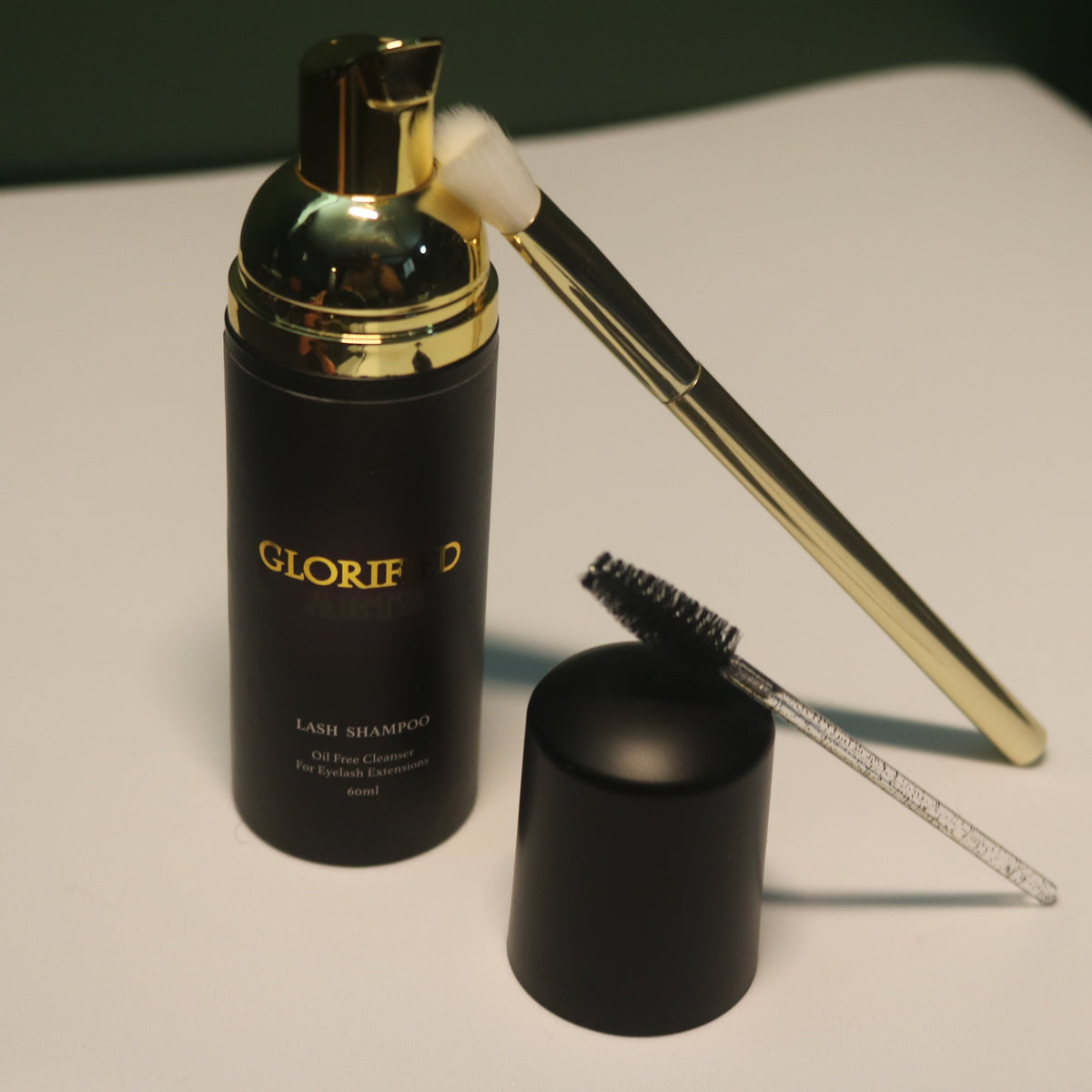 Lash cleanser